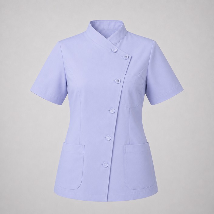 เสื้ออนามัยคอจีนป้าย